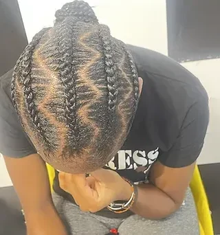 Cornrows and Feed In Braids (1:1)
