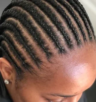 Wig cornrows no wash