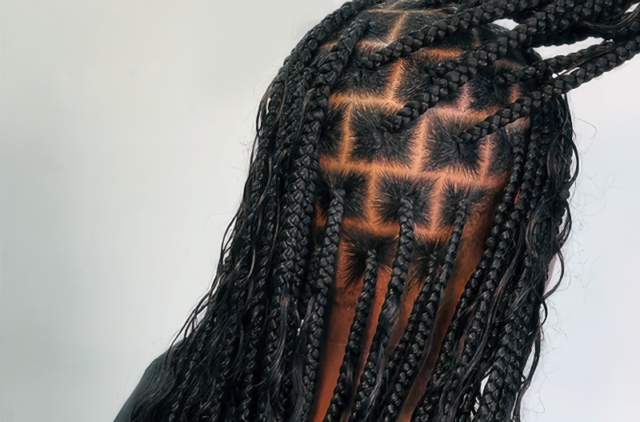 Smedium knotlessbraids